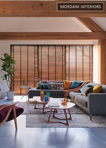 Natural Walnut Wooden Venetian Blind 